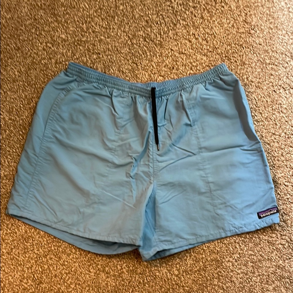 Patagonia Light Blue Active Shorts